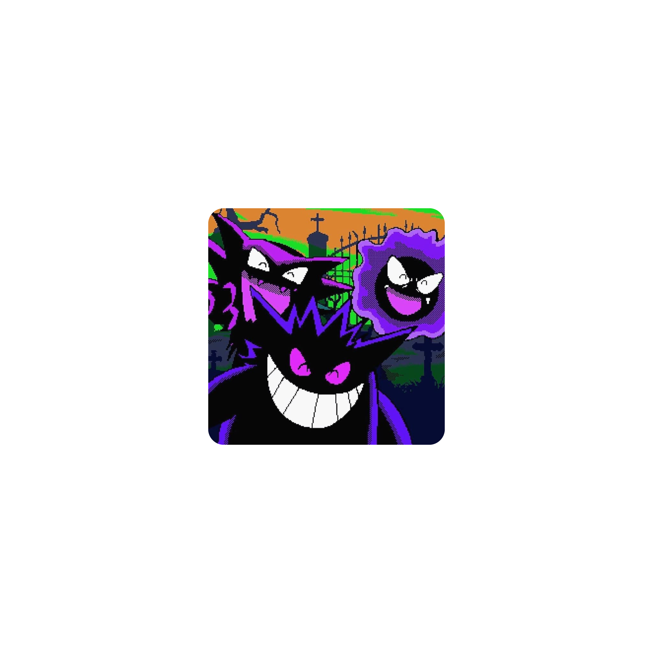 Mousepad gengar 20x20 PRO | Custom