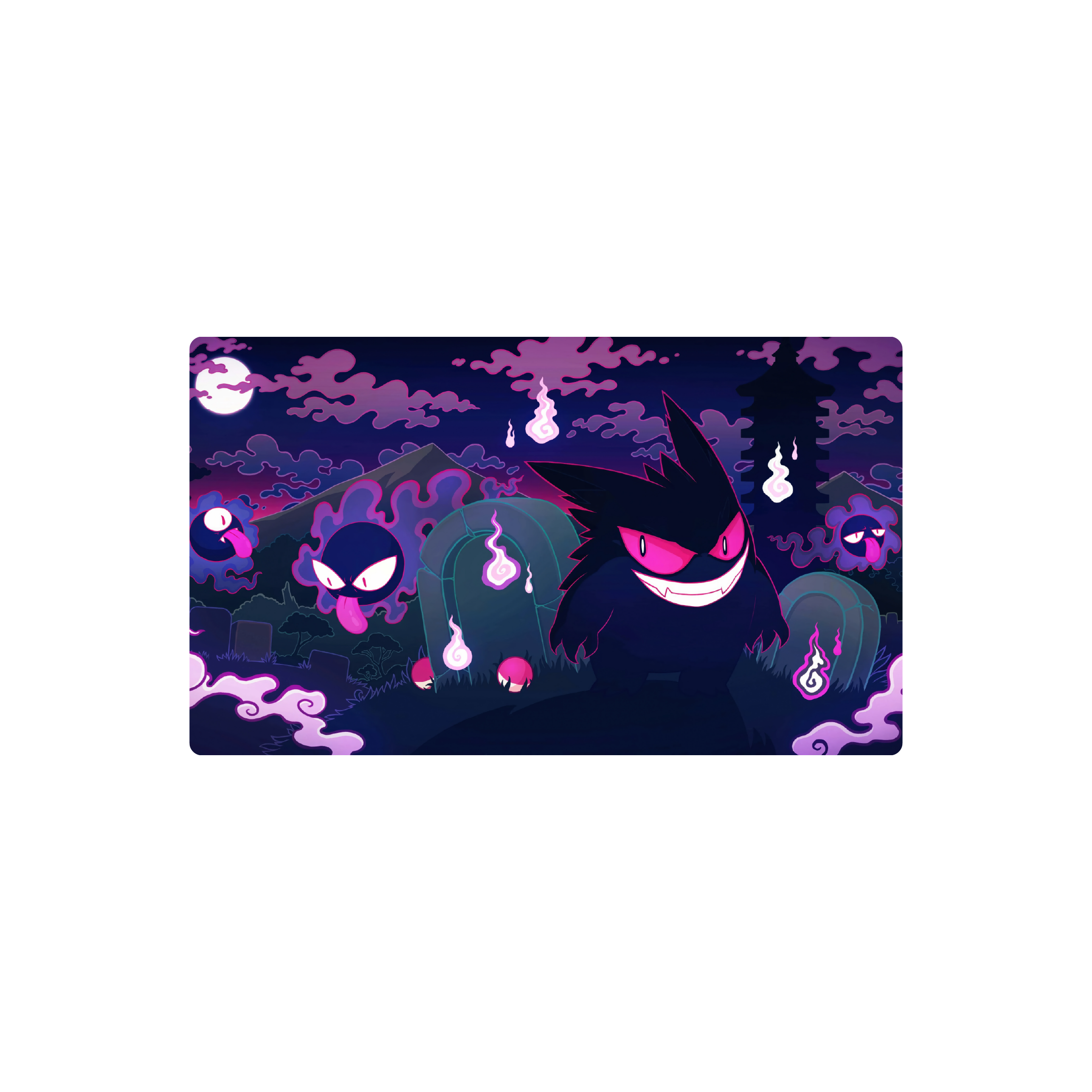 Mousepad gengar 60x35 Classic | Custom