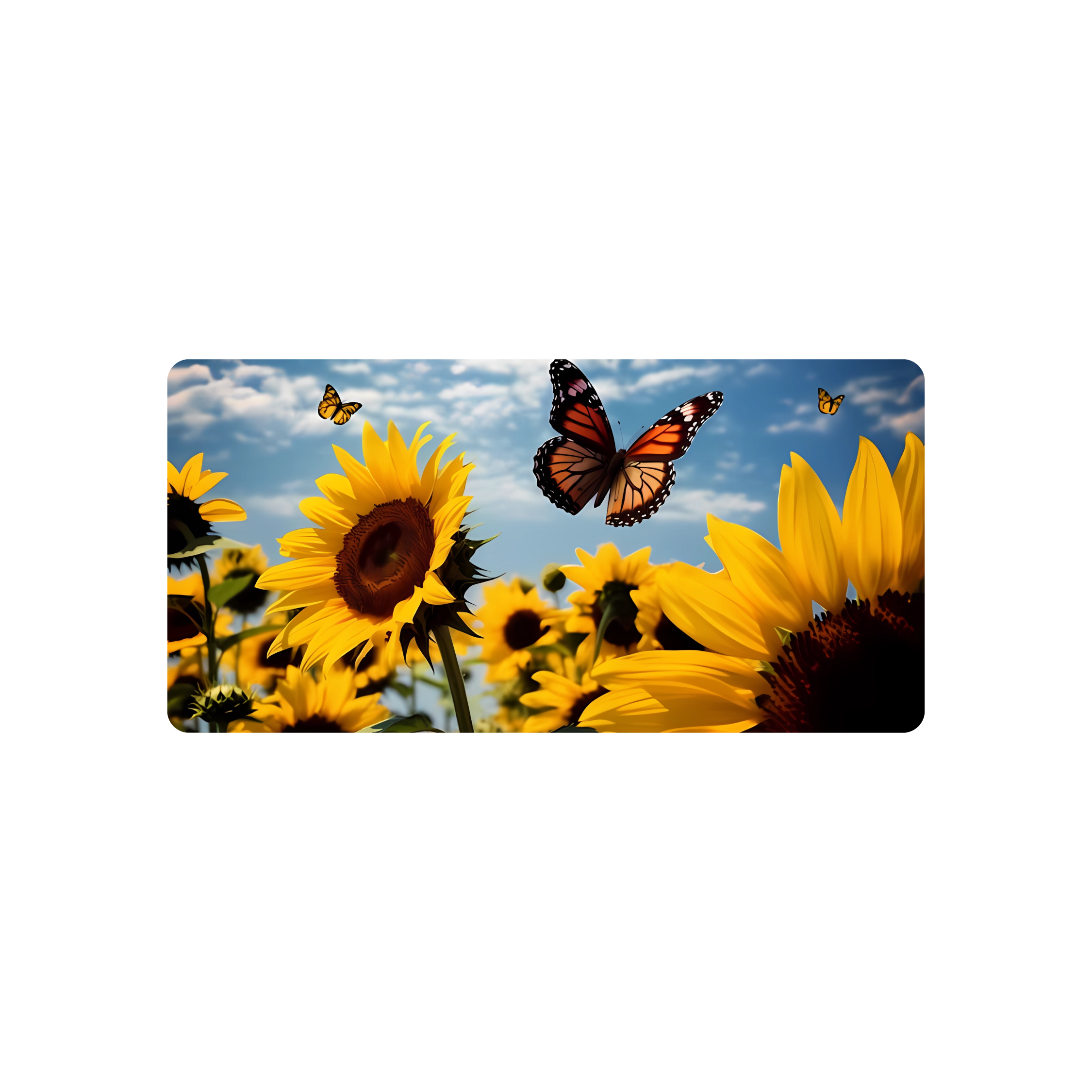 Mousepad girasoles 82x40 Classic | Custom