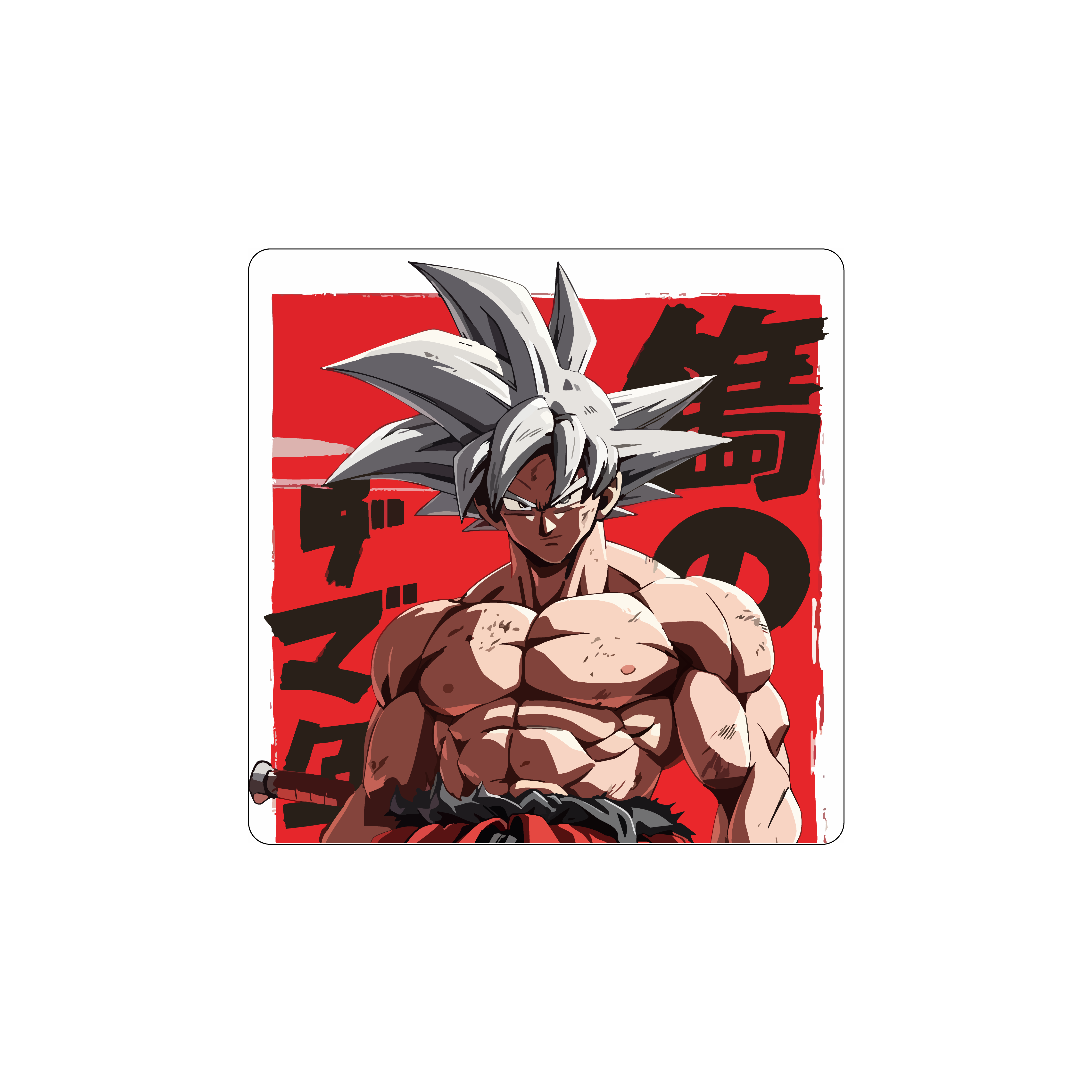 Mousepad goku nashe 40x40 Classic | Custom