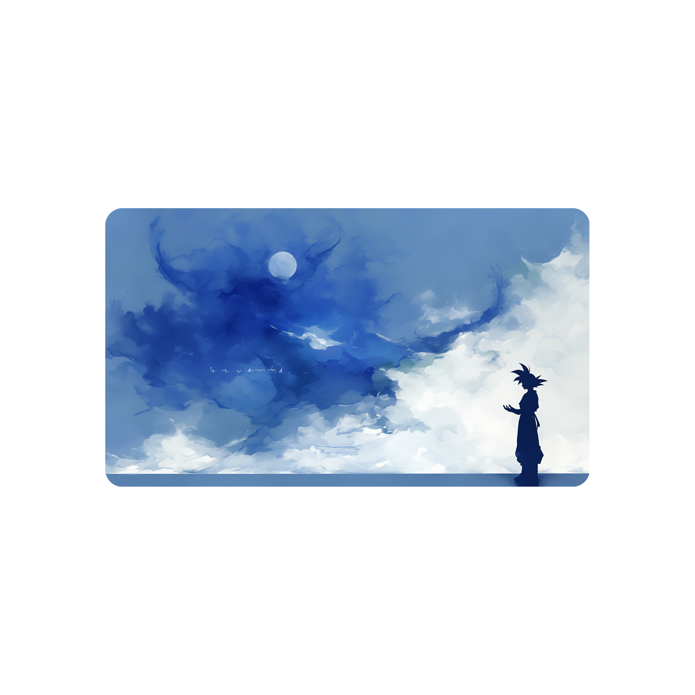 Mousepad goku paisaje 70x40 PRO | Custom