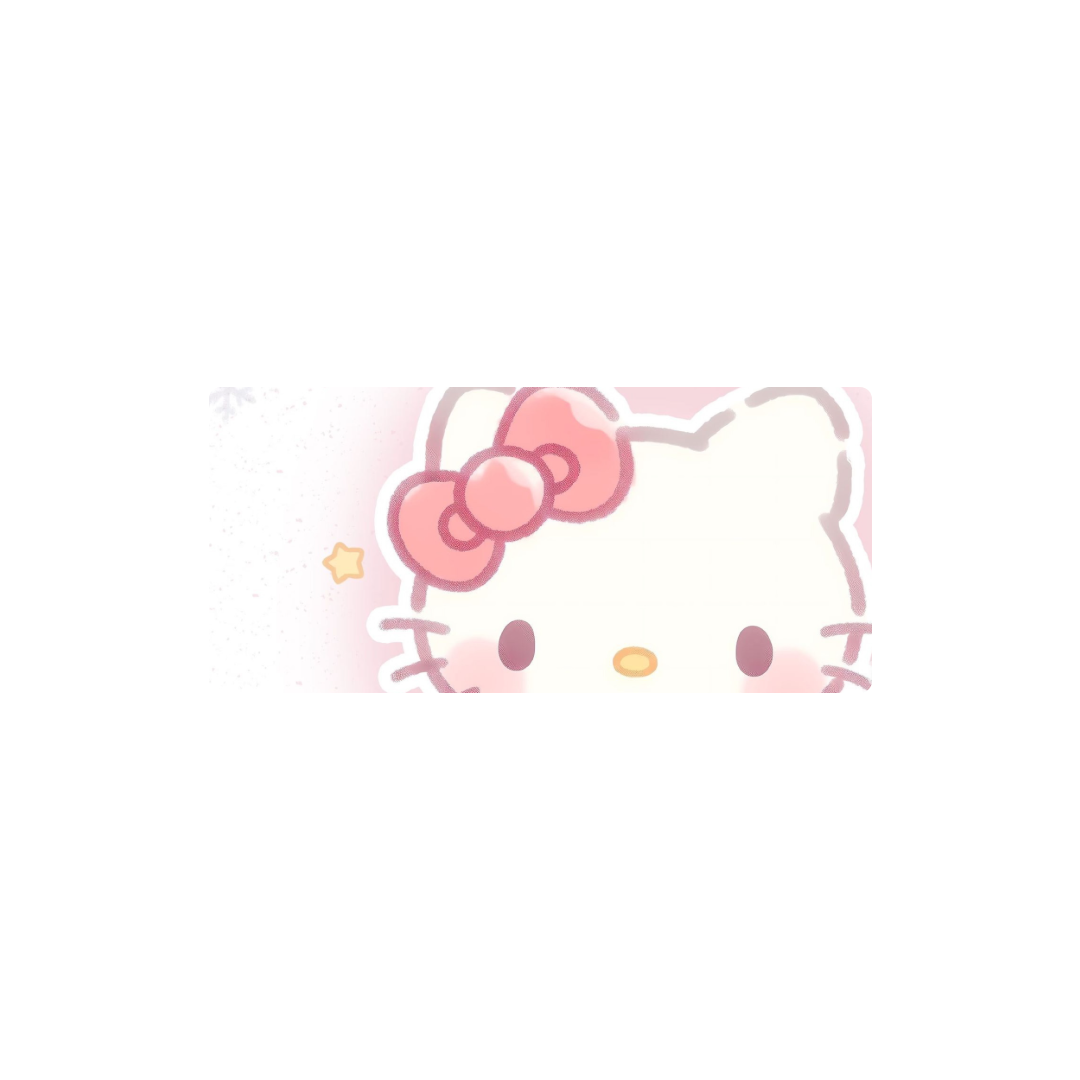 Mockup Mousepad HK Kitty 65x30 PRO | PERSONALIZADO