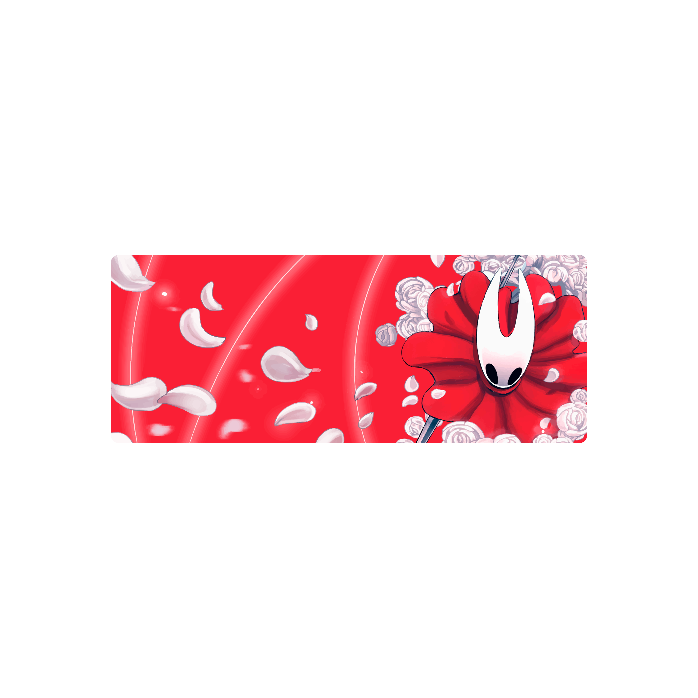 Mousepad horrnet hollow knight silksong 113x44 PRO | Custom