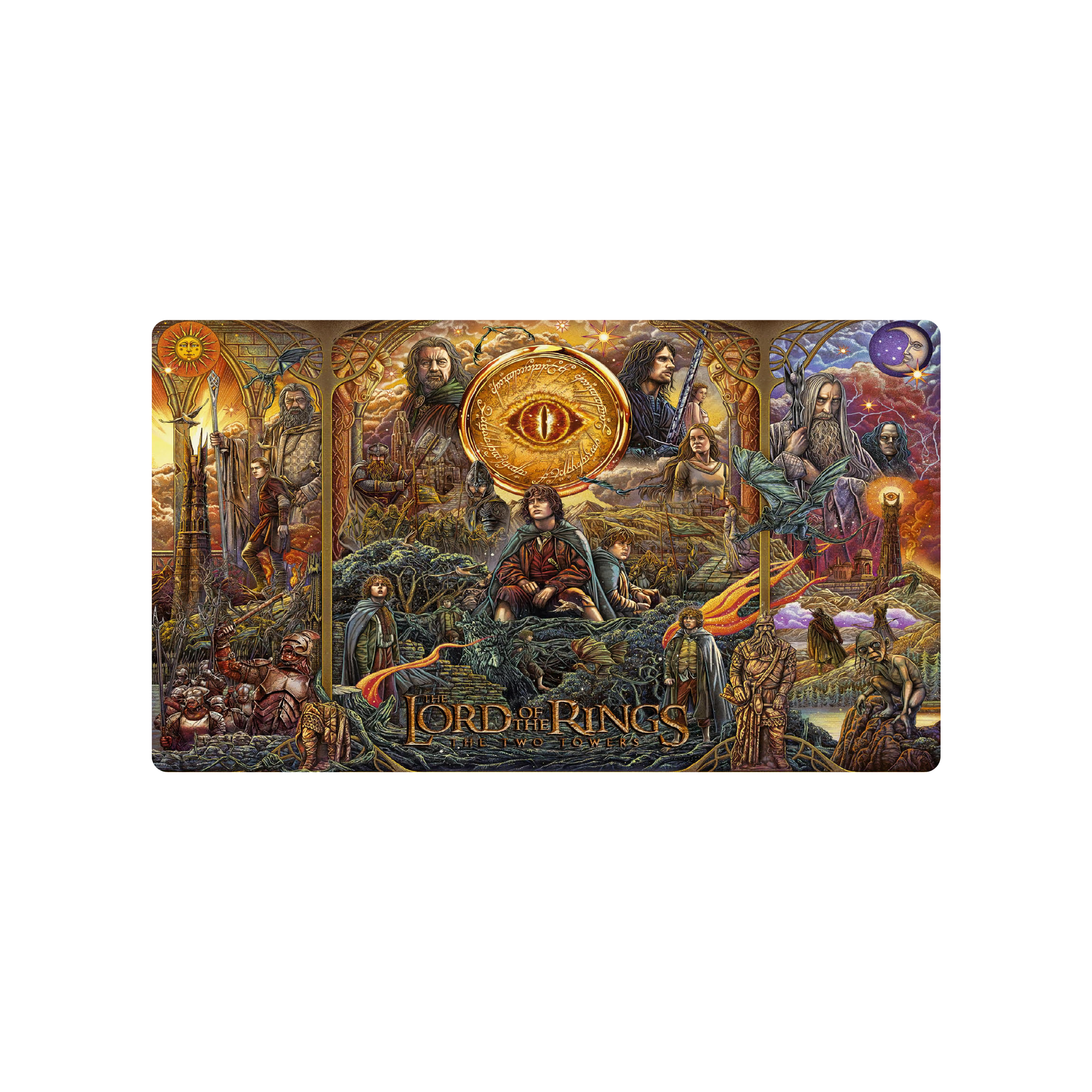 Mousepad lord of the rings 80x45 PRO | Custom