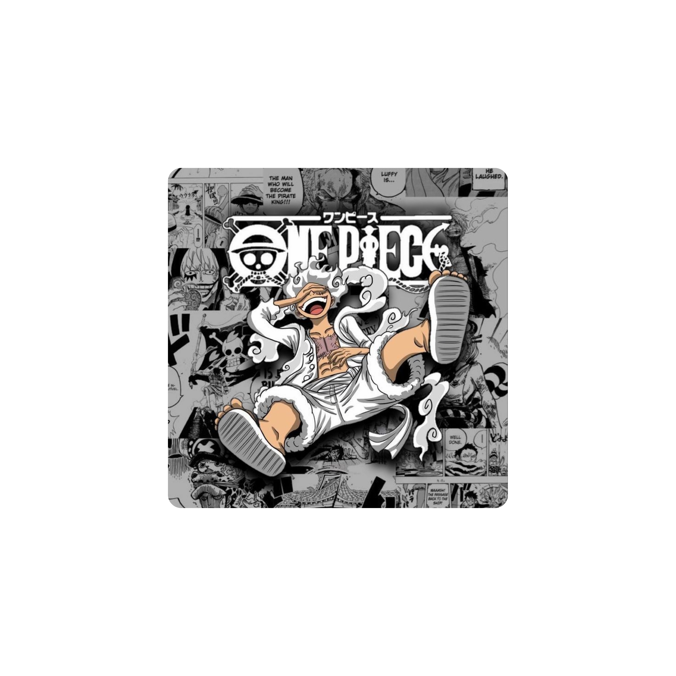 Mousepad luffy 60x60 PRO | Custom