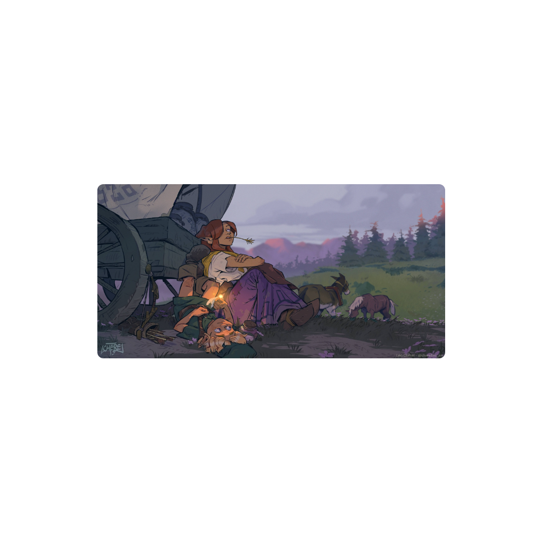 Mockup Mousepad Malon y Link 70x35 Classic | PERSONALIZADO