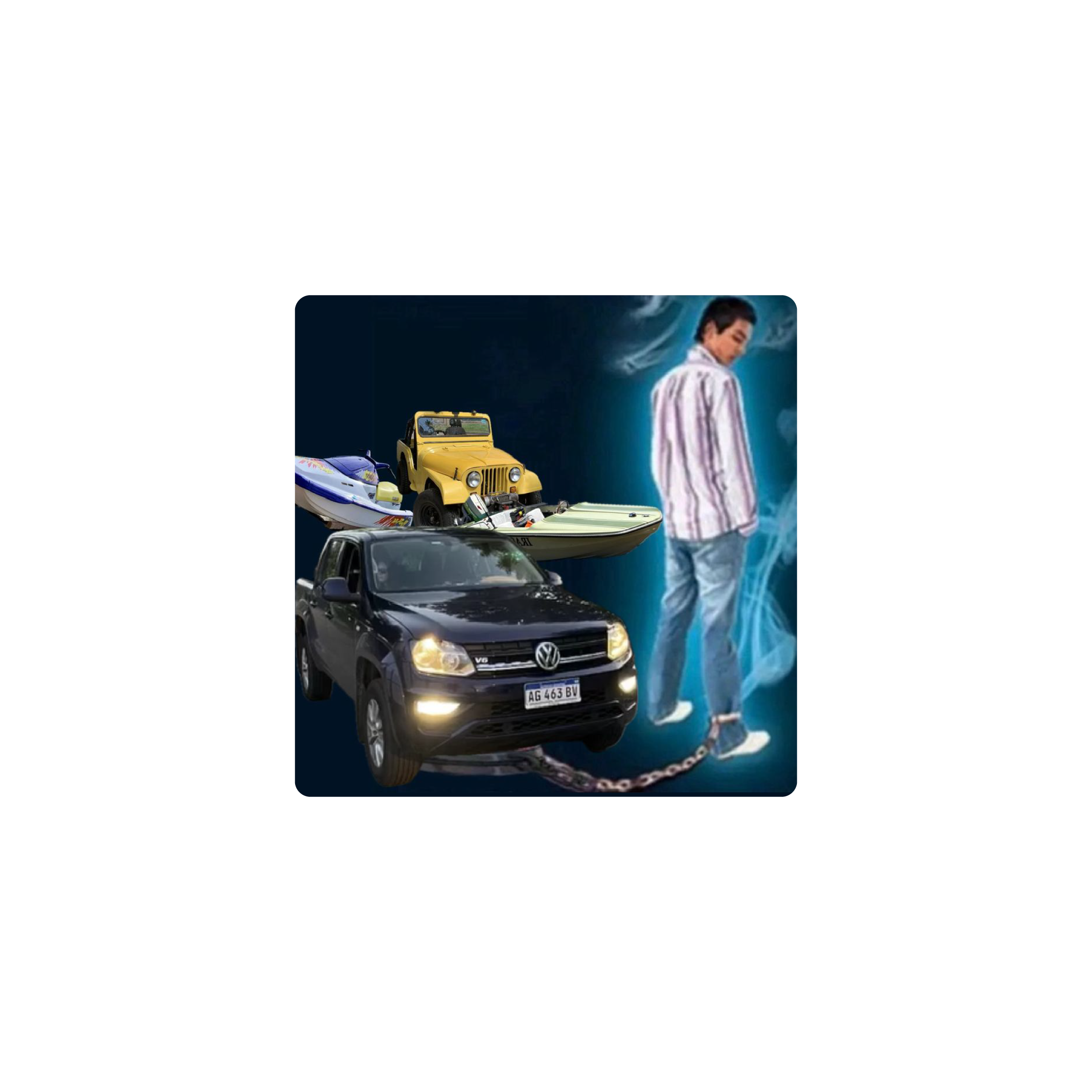 Mousepad marcos rolleri 45x45 Classic | Custom