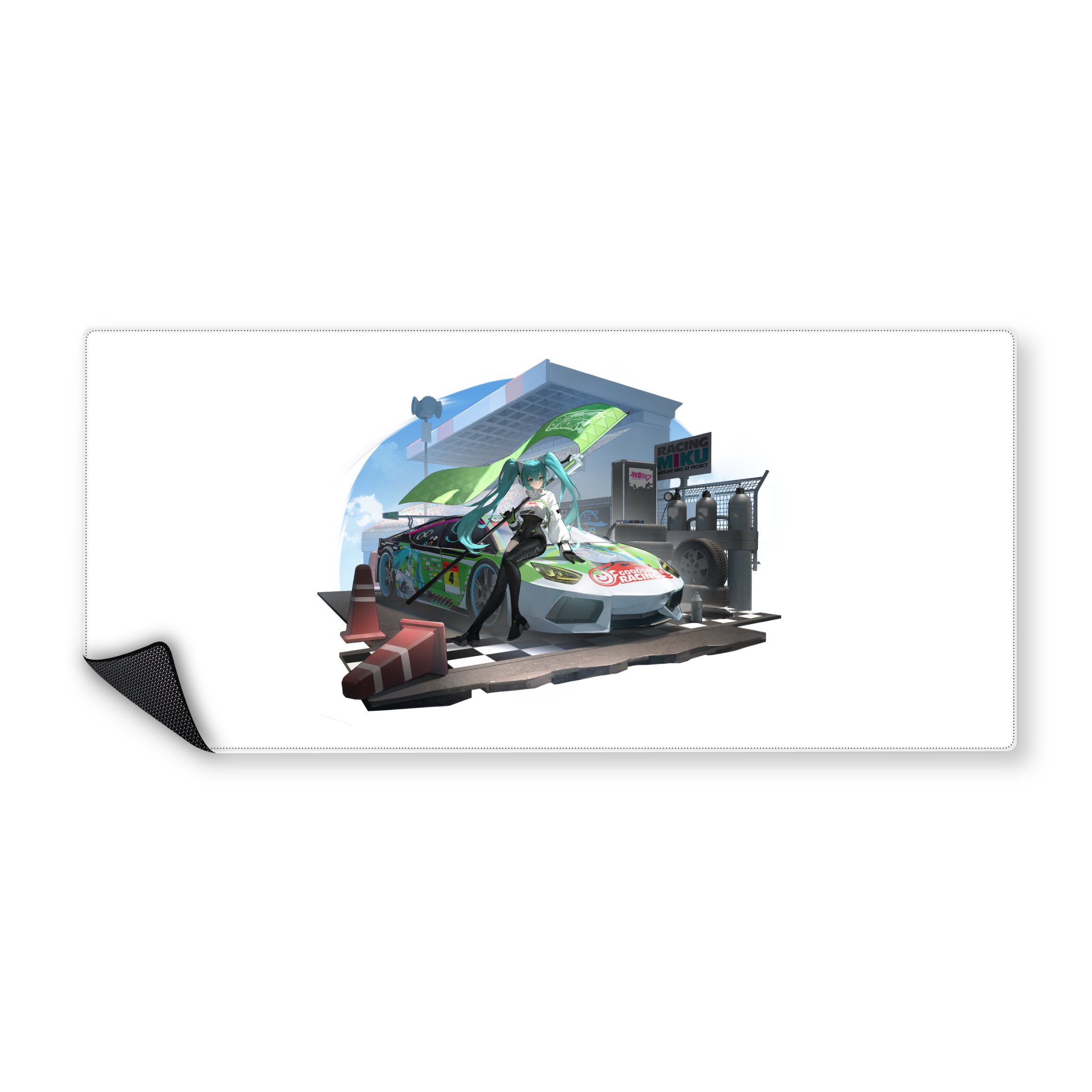 Mousepad miku racing 90x40 Classic | Custom