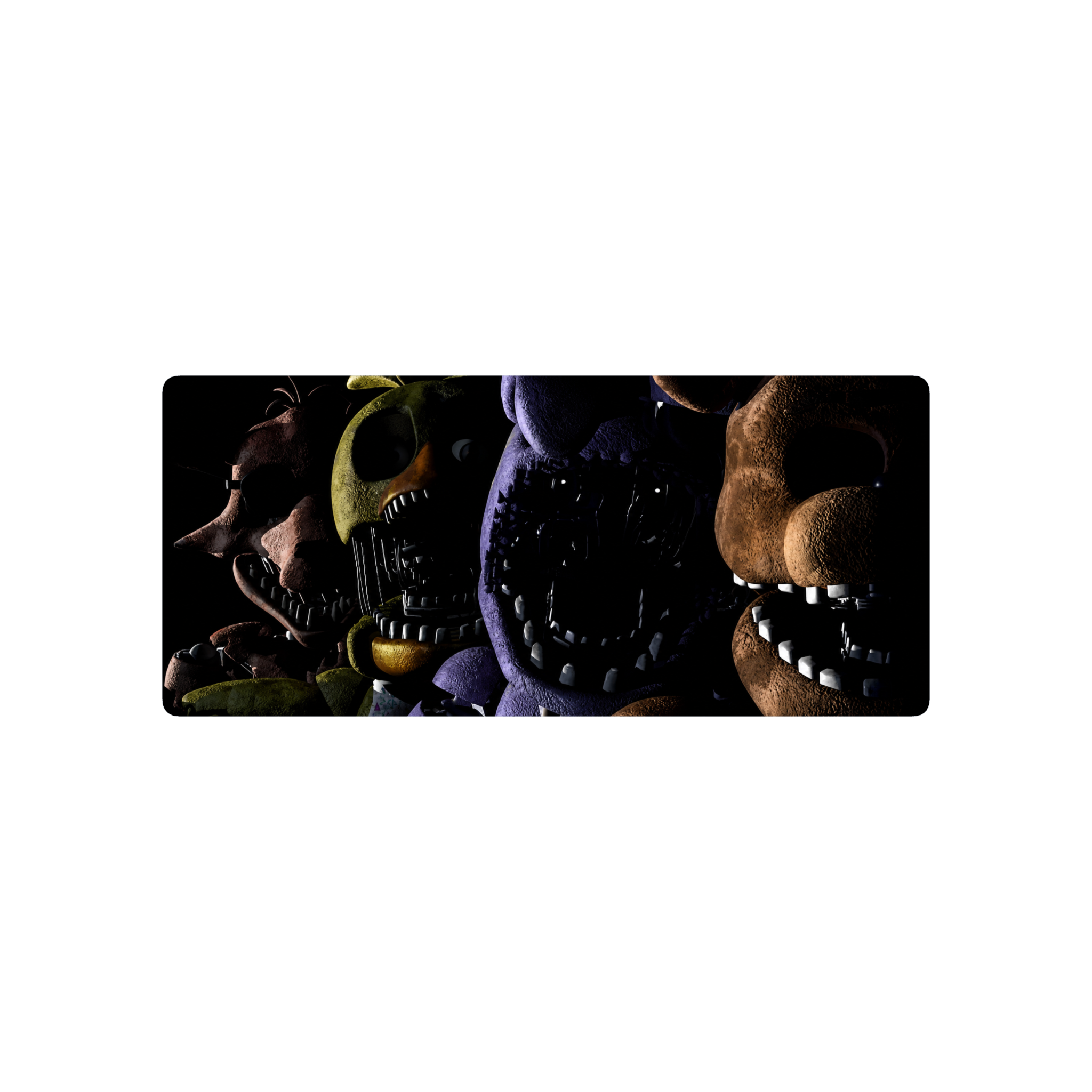 Animatronicos en fila
