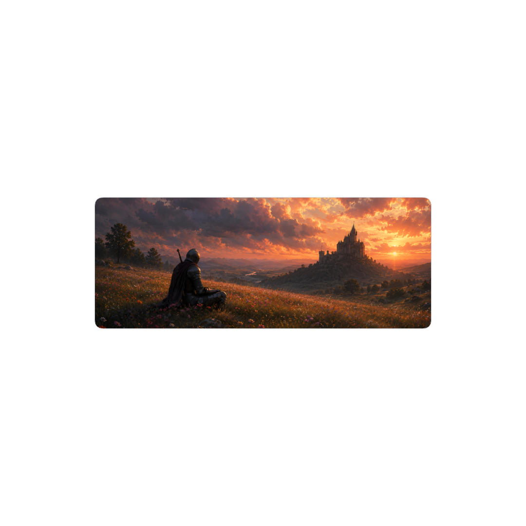Caballero paisaje