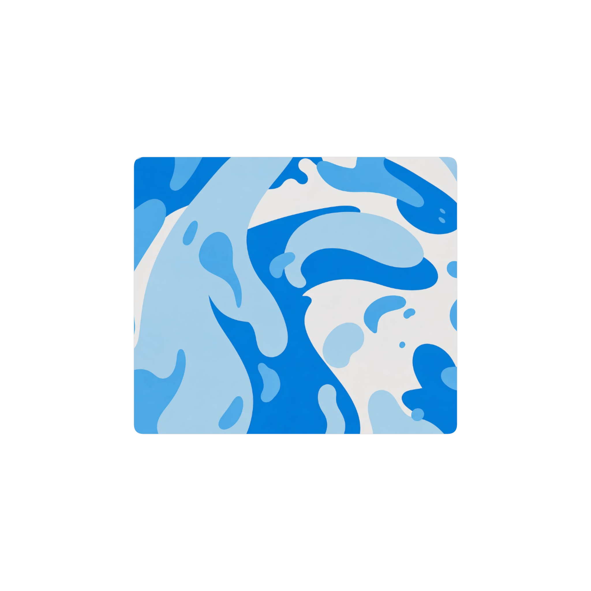 Celeste y blanco