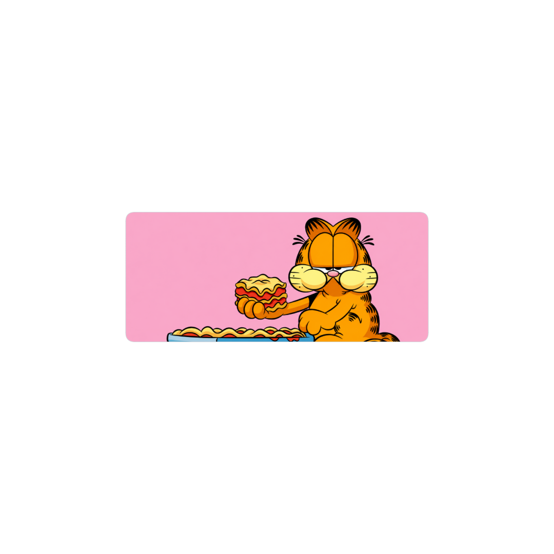 Garfield y lasagna