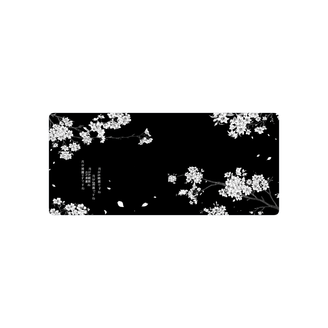 Flowers White MOUSE PADEL