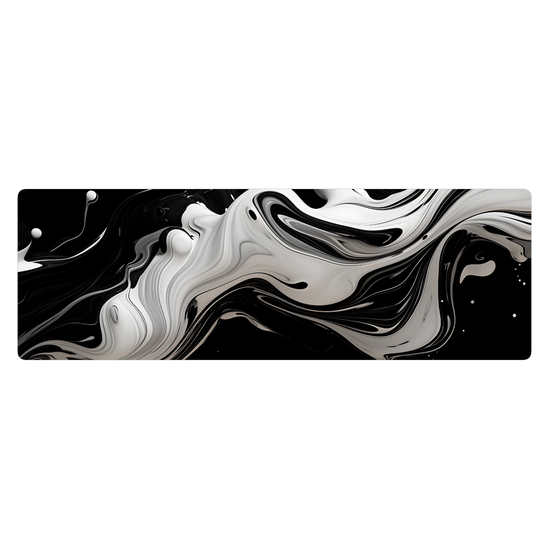 Liquid black and blanco