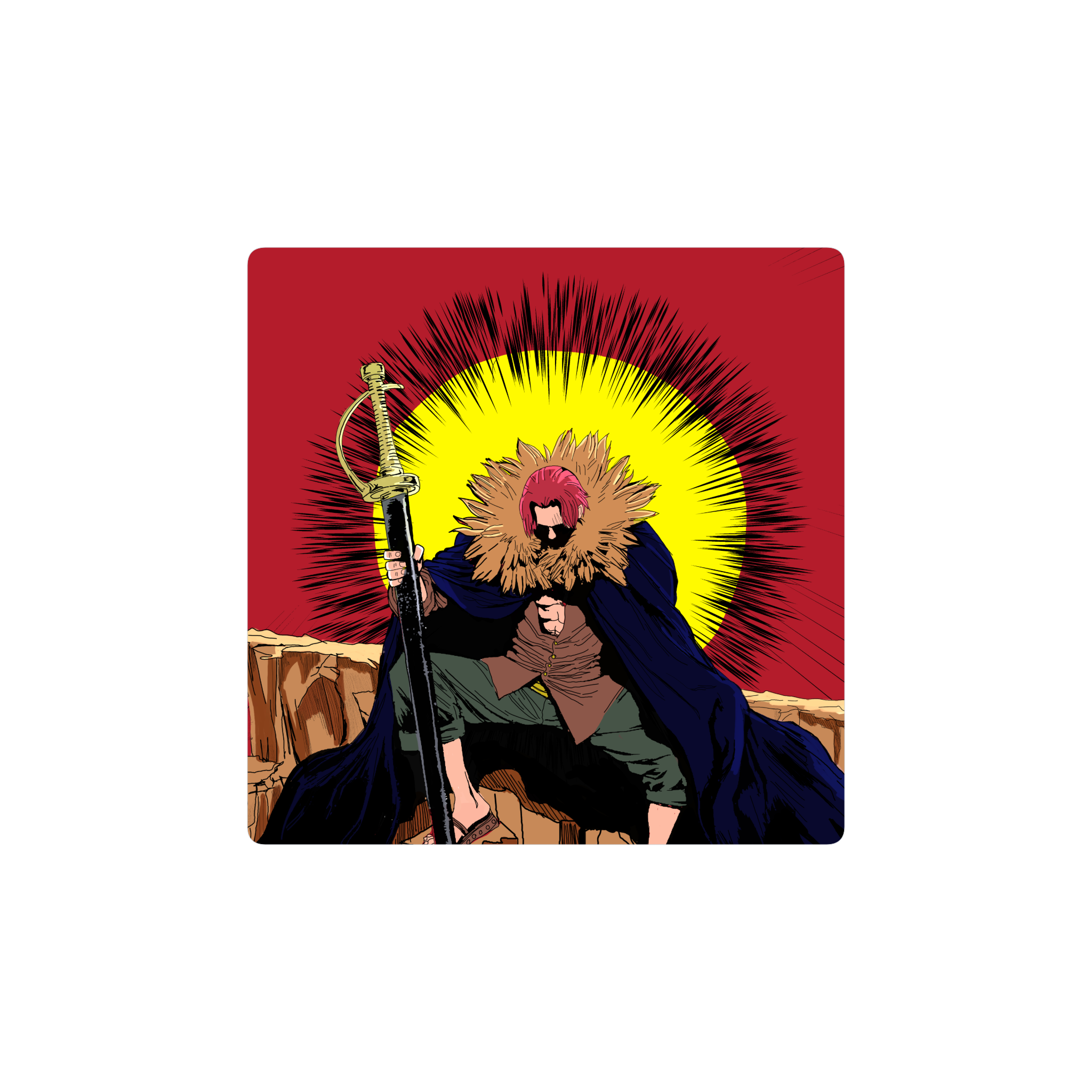 luffy rojo