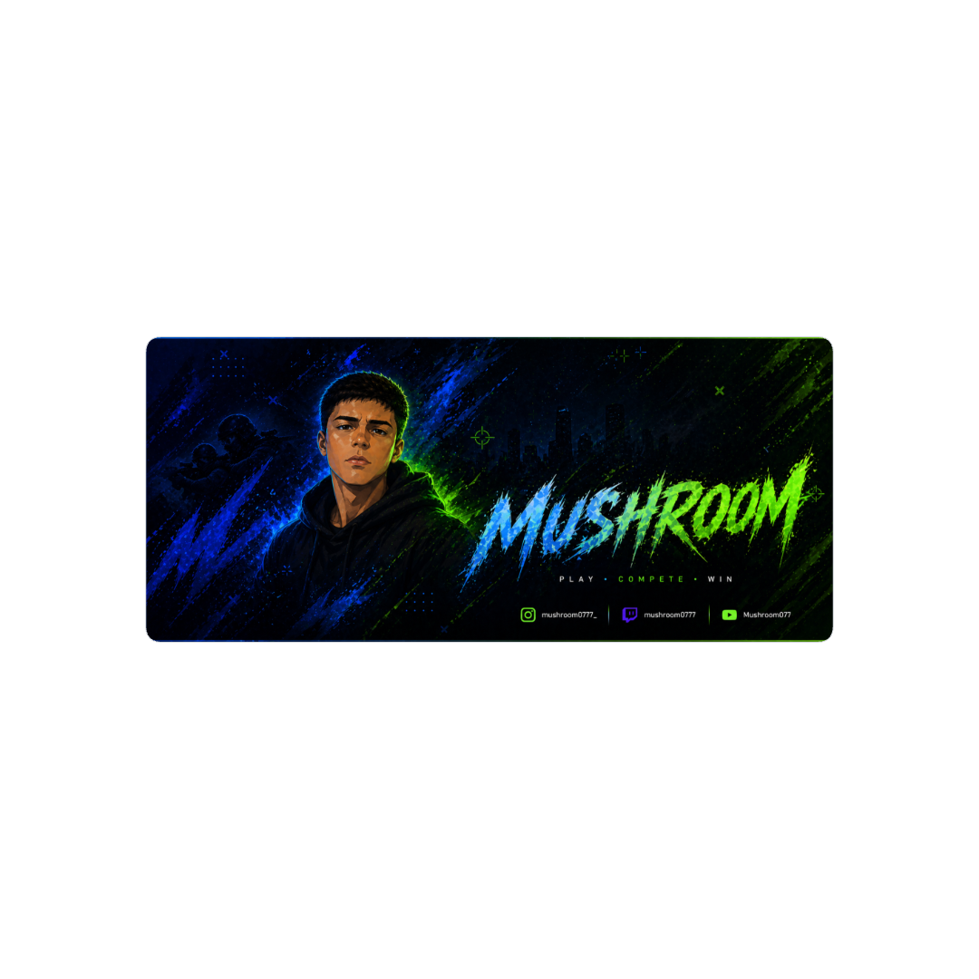 MUSHROOM MOUSEPAD