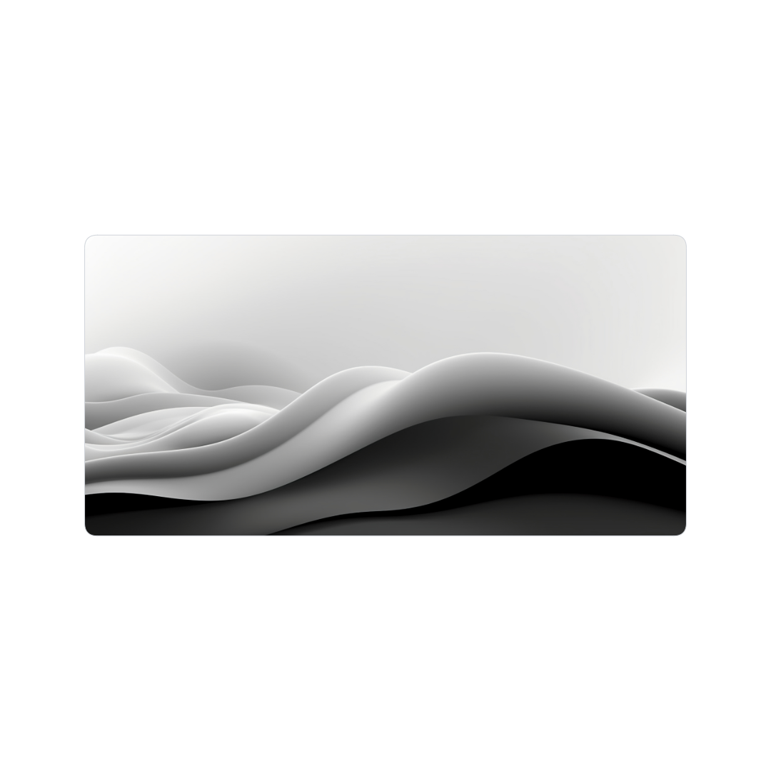 olas blancas y negras