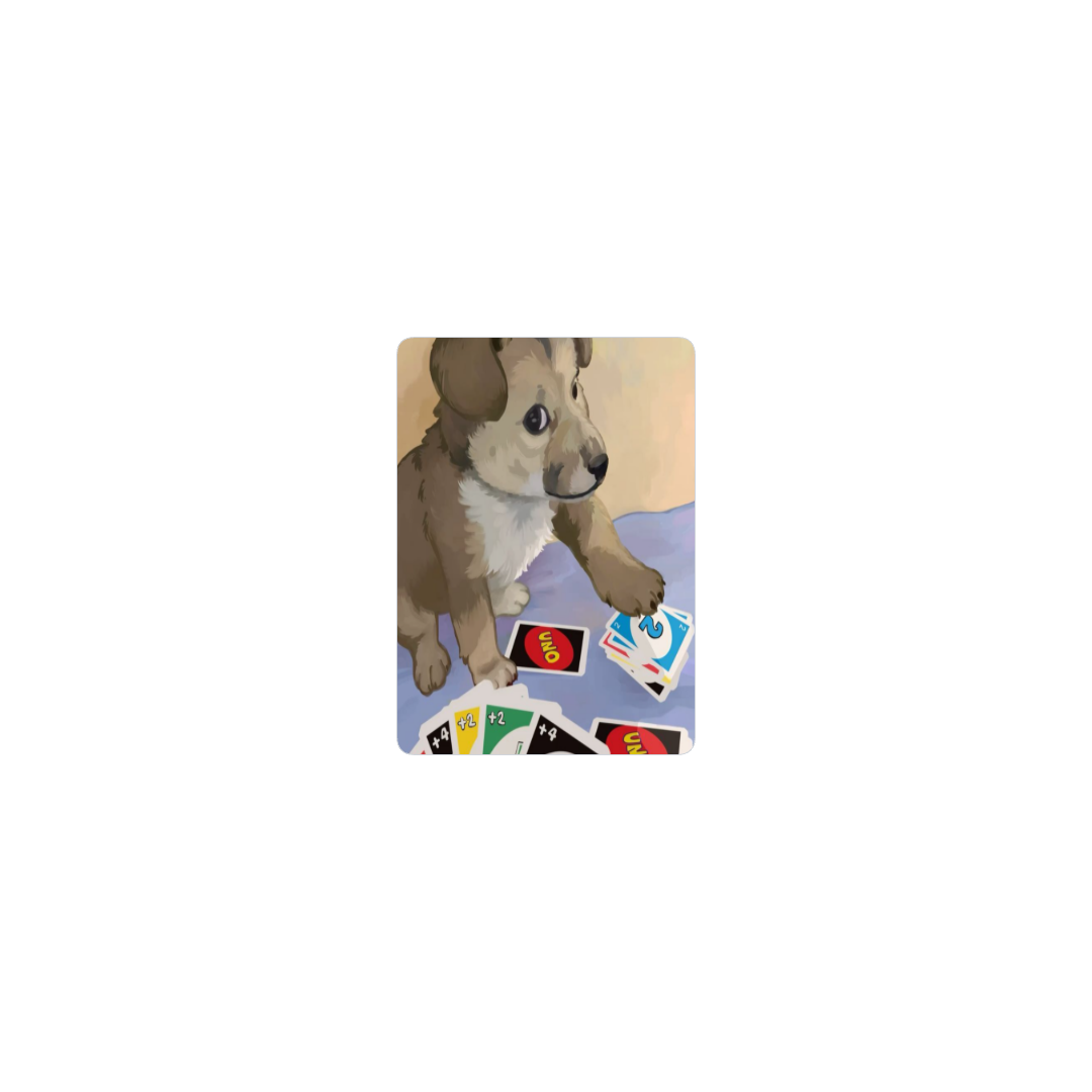 Perrito perdiendo uno