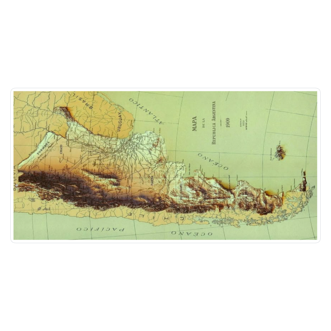 mapa de argentina