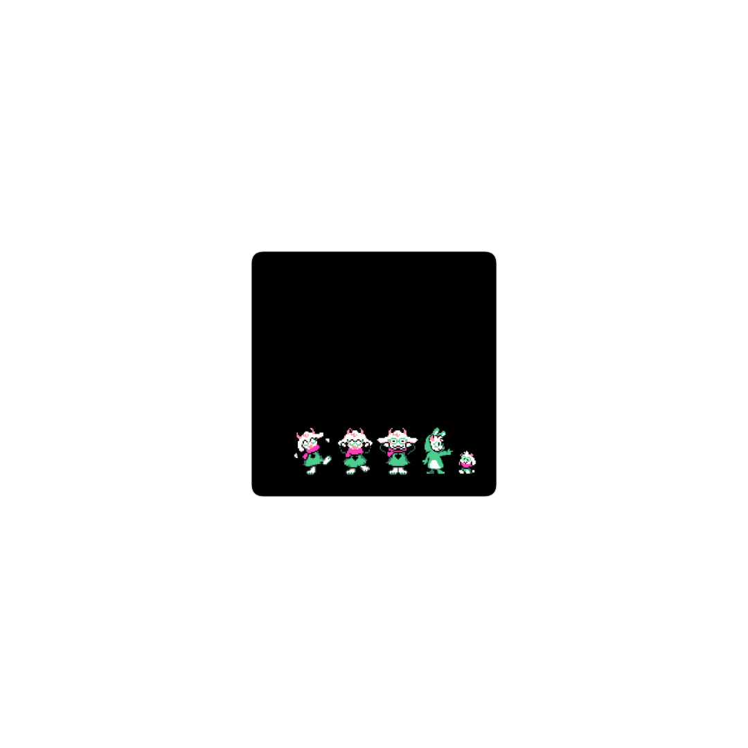 Ralsei Mousepad