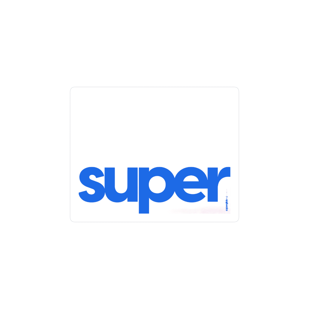 superglide blanco y azul