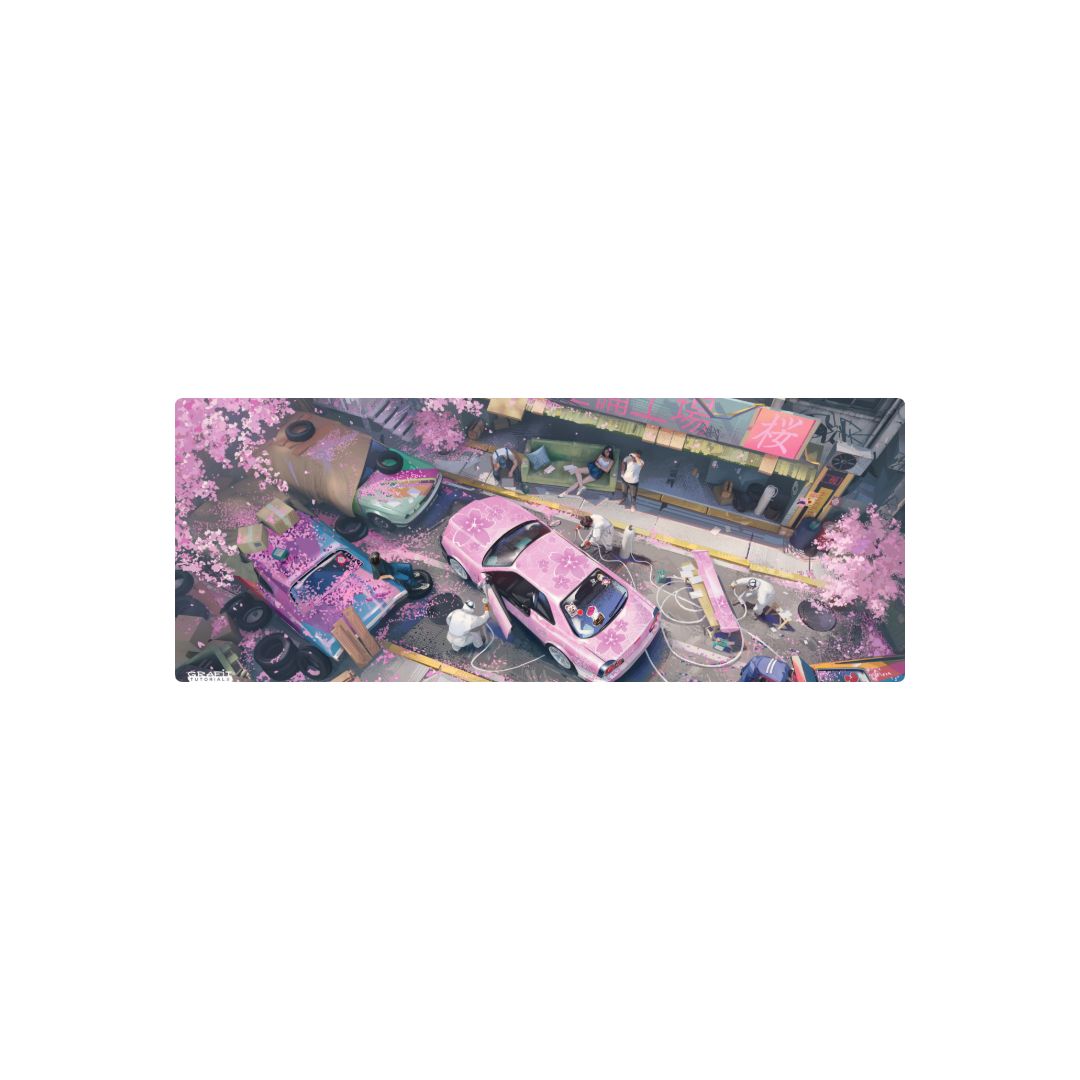 Mousepad rosa c: