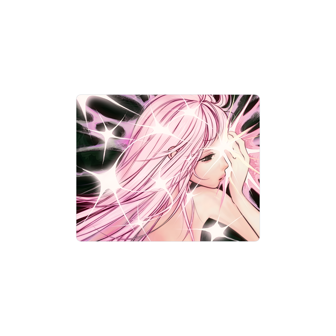Resplandor rosa