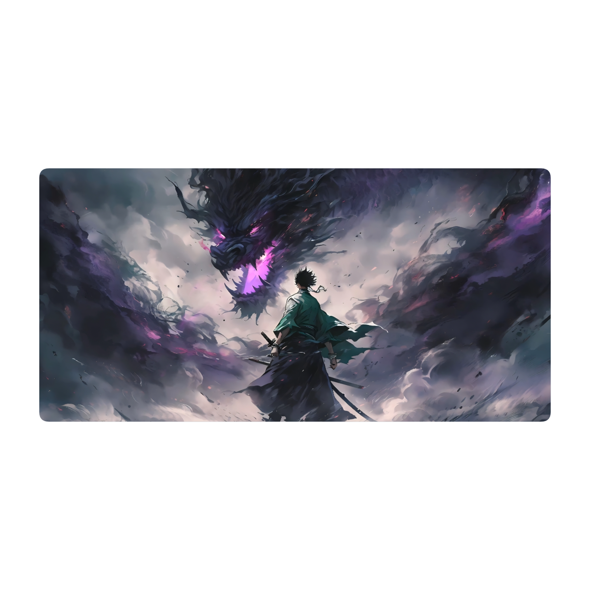 Samurai vs dragon del caos
