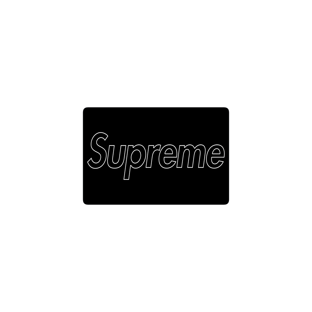 supreme black