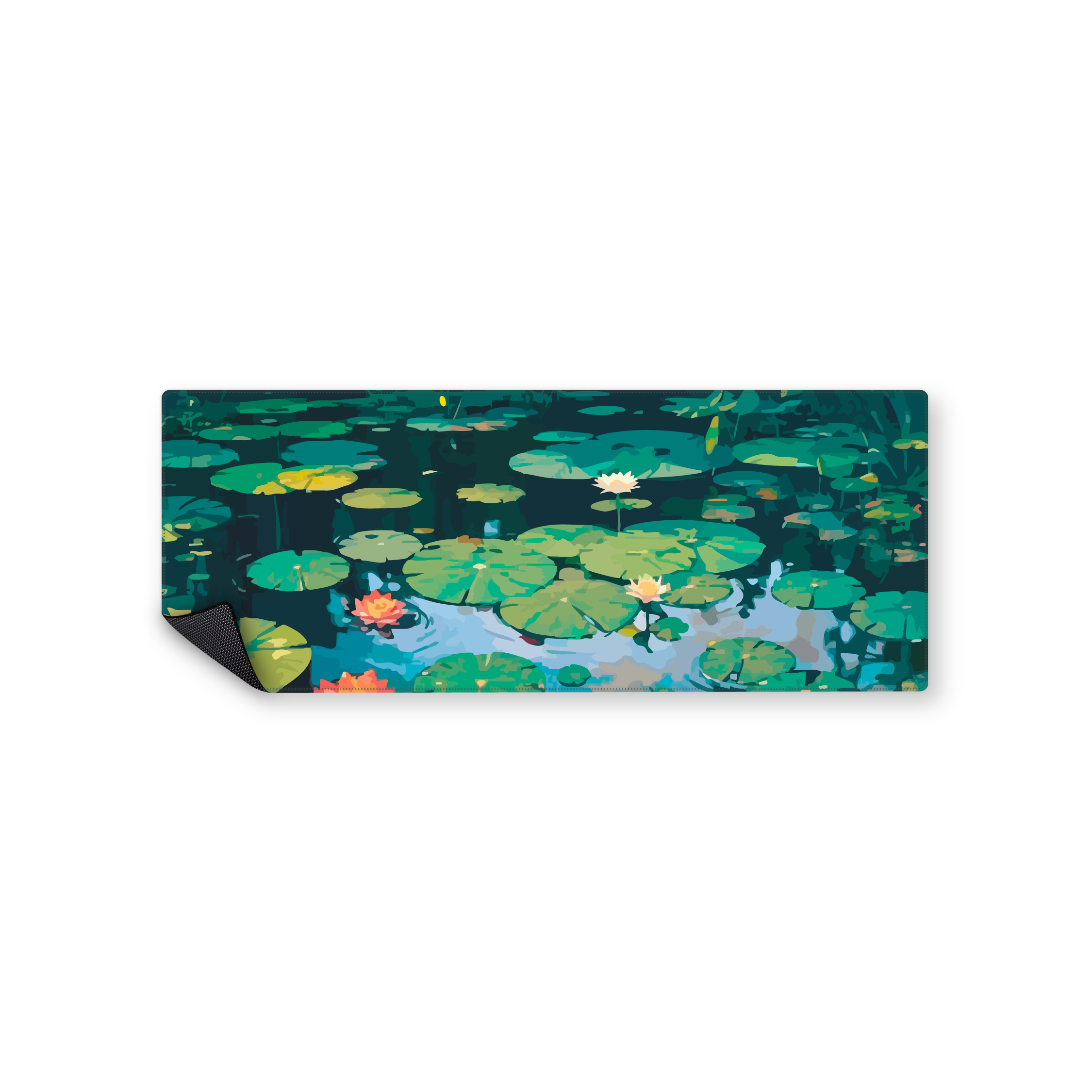 Mousepad nenúfares 82x32 Classic | Custom