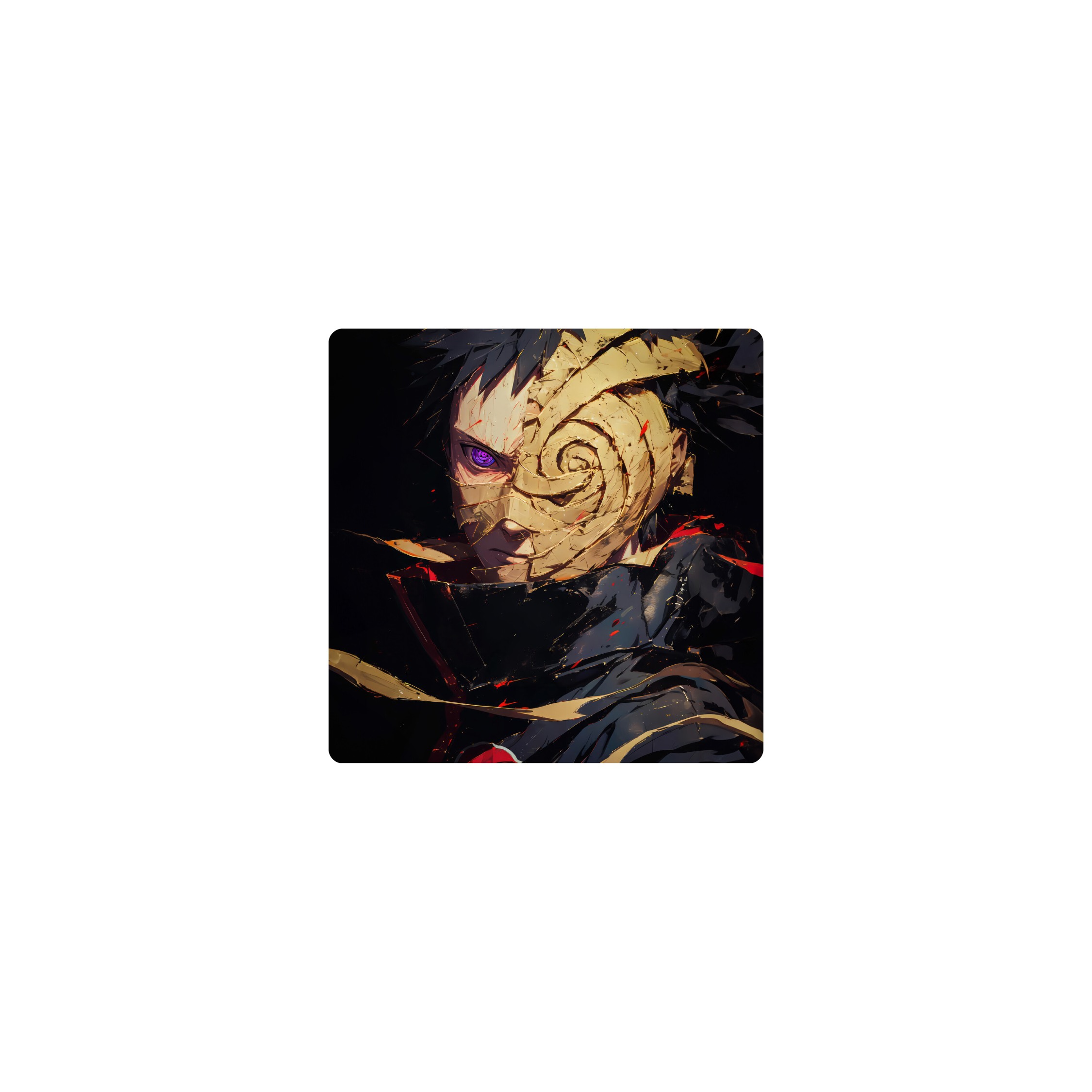 Mousepad obito 25x25 PRO | Custom