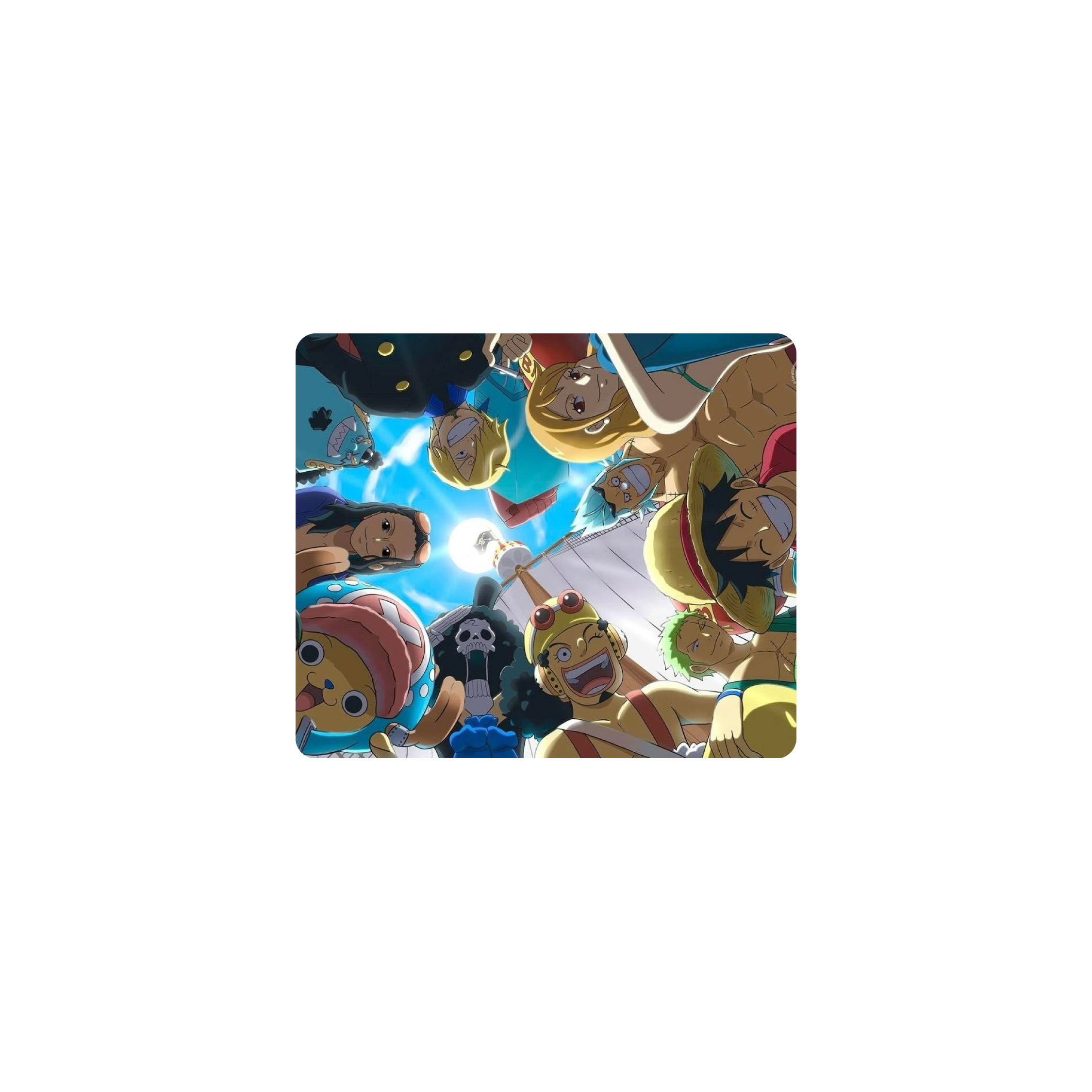Mousepad one piece Amigos 35x30 PRO | Custom