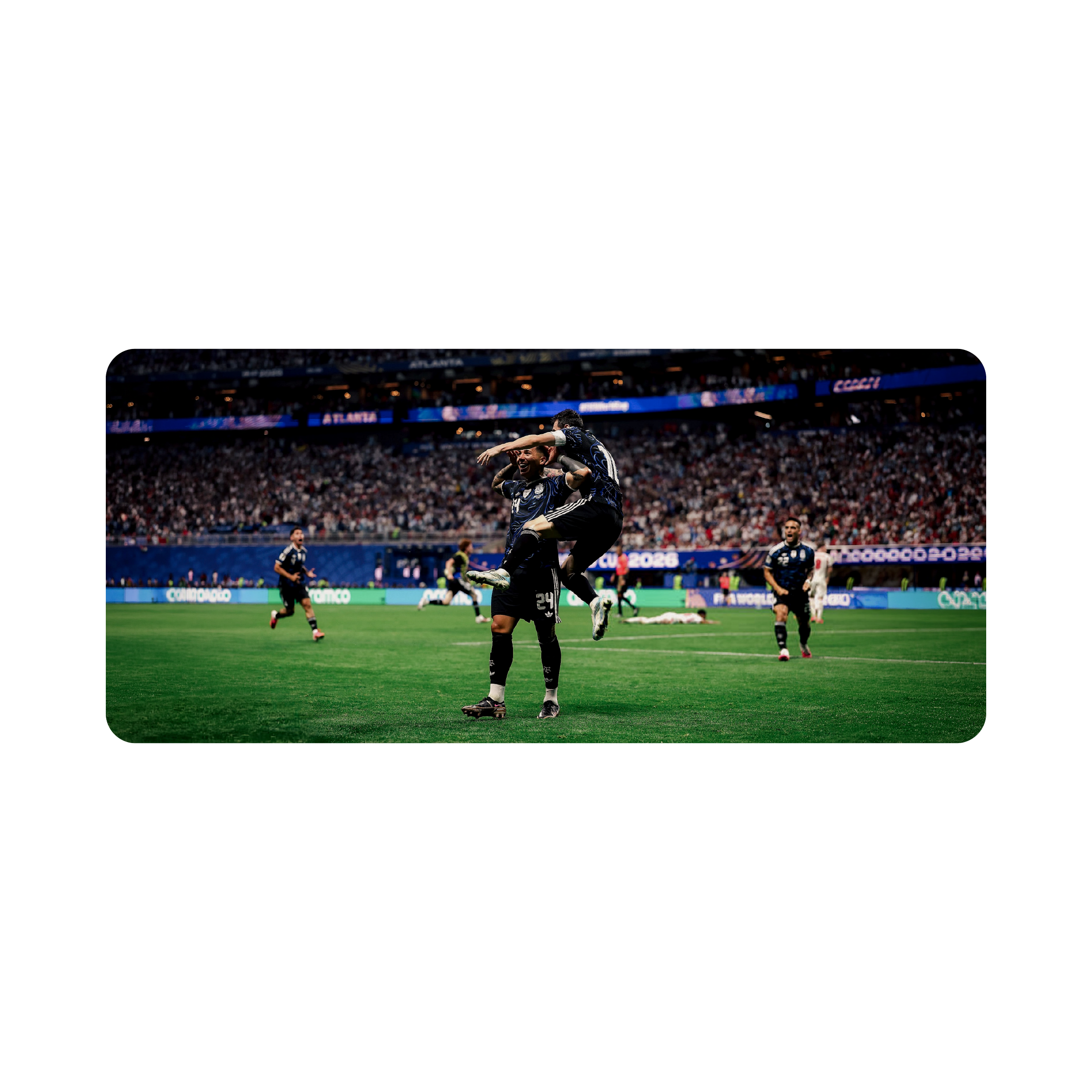 Mousepad ARGENTINA VS INGLATERRA | NOTMID