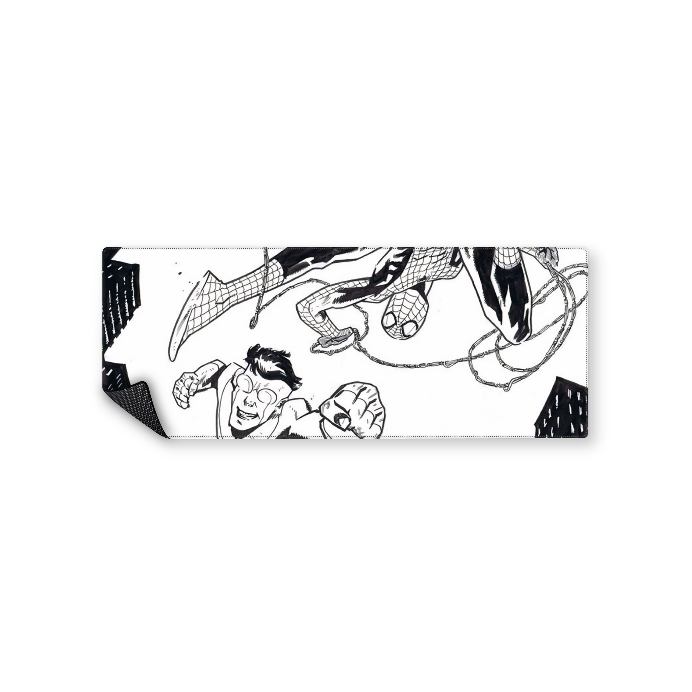Mousepad para el gordo fan de spidermaninvincible 82x32 Classic | Custom