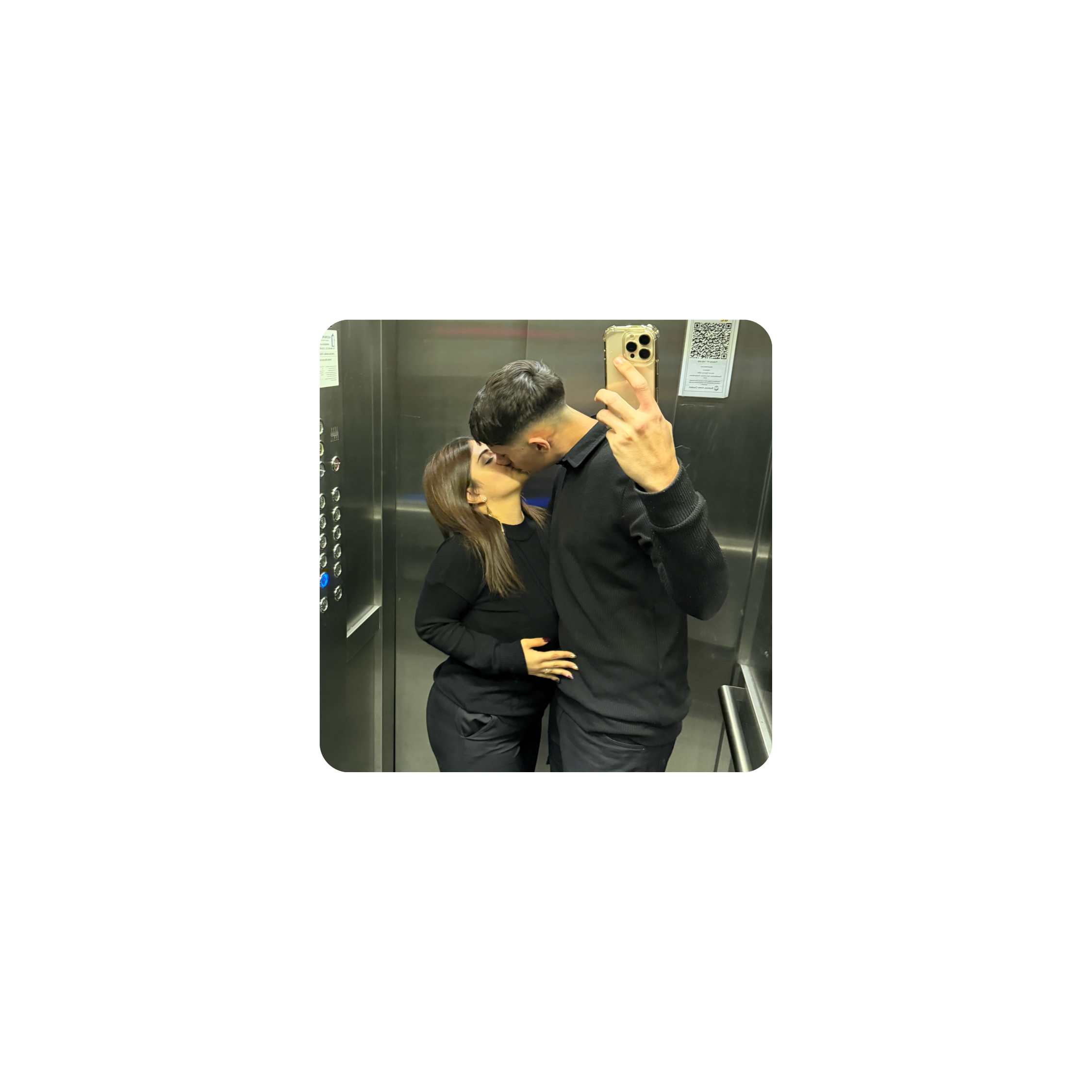 Mousepad pareja 25x25 Classic | Custom
