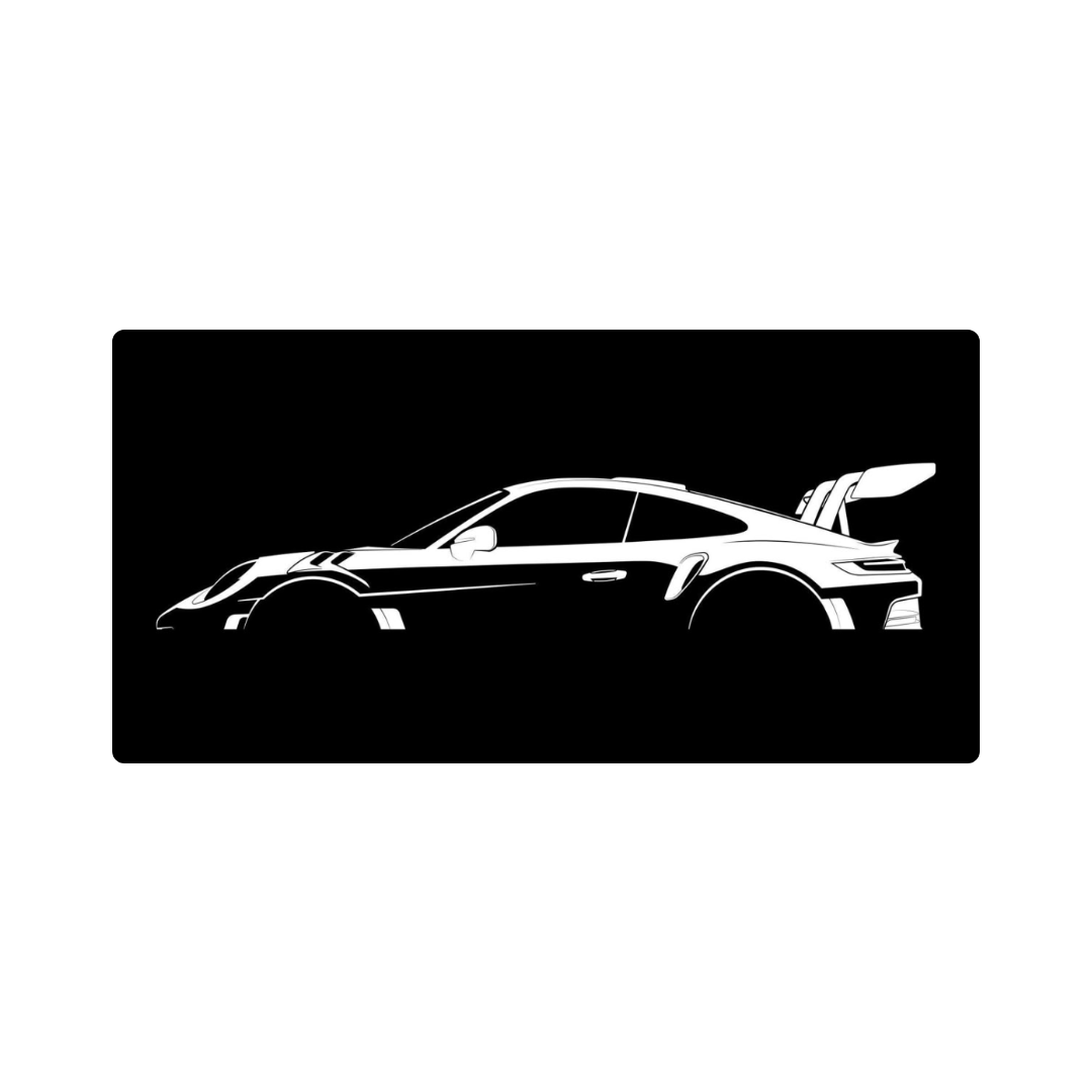 Mockup Mousepad Porsche oscura clasicc 100x50 Classic | PERSONALIZADO
