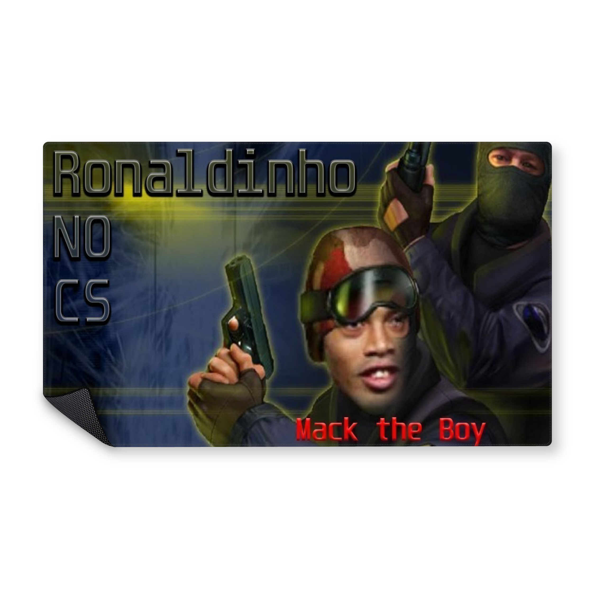 Mousepad ronaldinho no cs 100x60 Classic | Custom