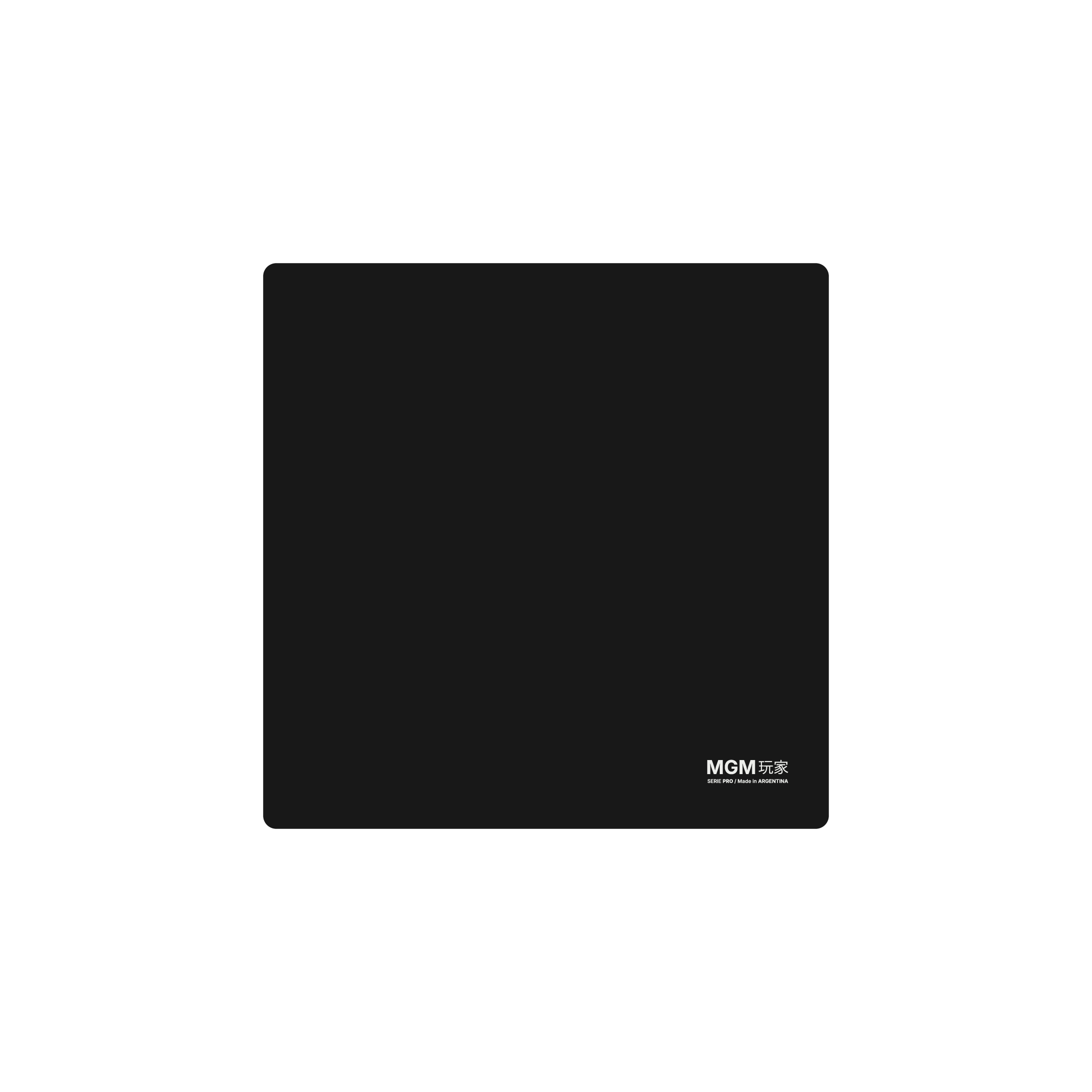 Mousepad serie pro black 50x50 PRO | Custom