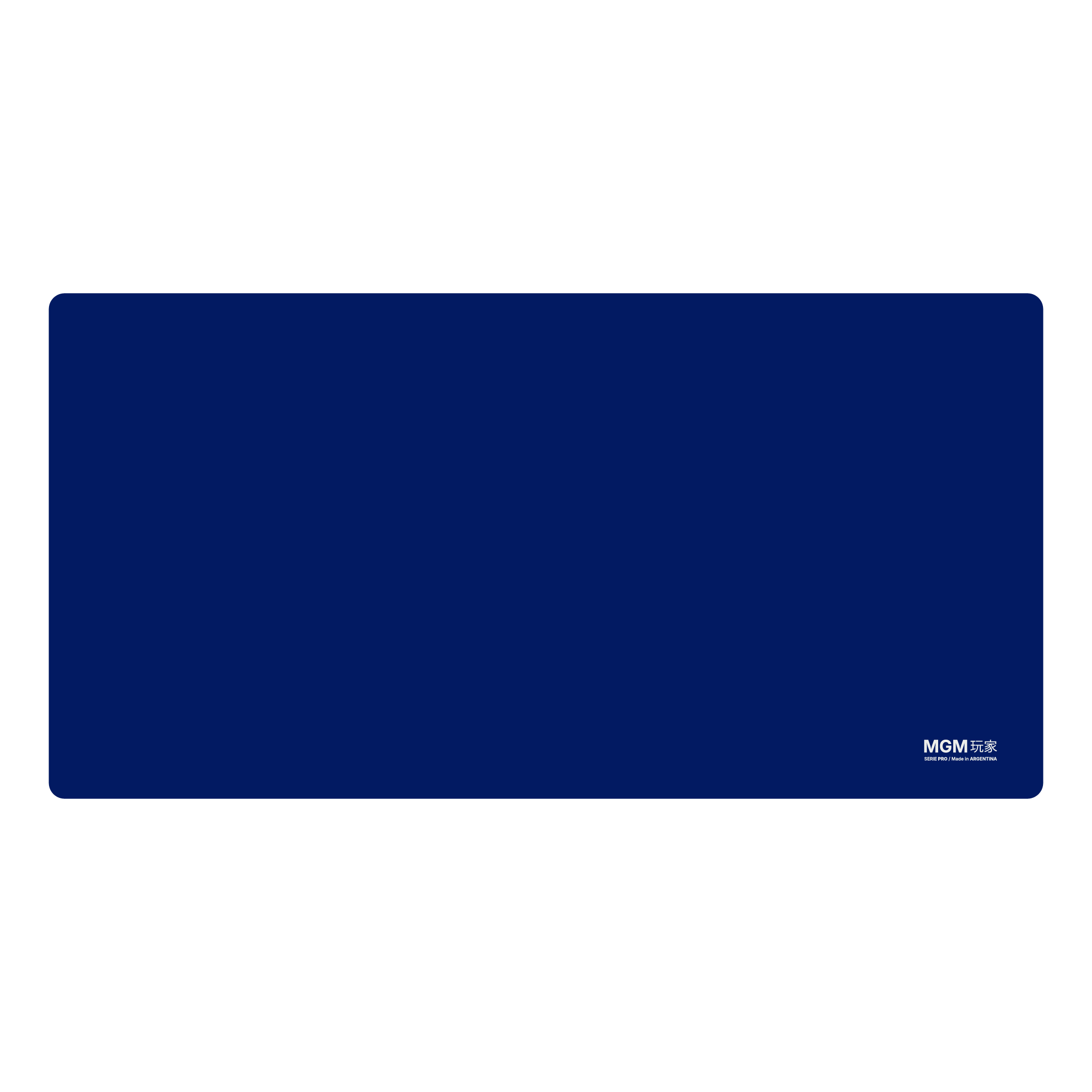 Mousepad Serie Pro azul 120x60 PRO | Custom