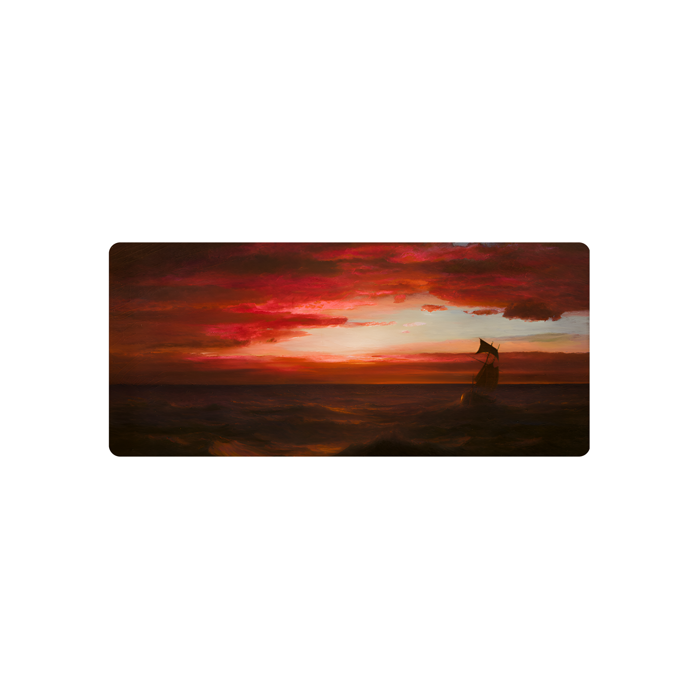 Mousepad sunset pintura 80x35 Classic | Custom
