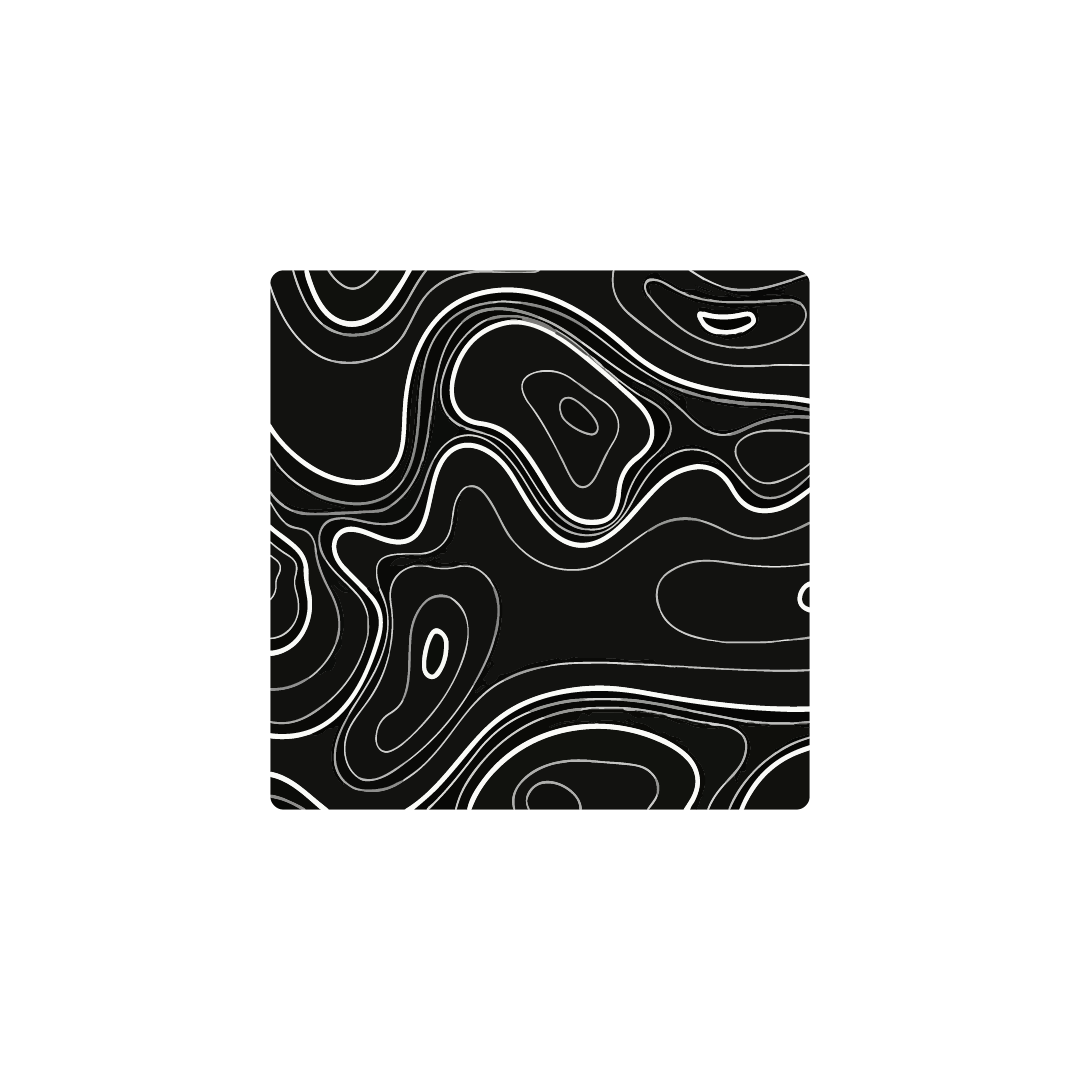 Mousepad topografico 40x40 PRO | Custom