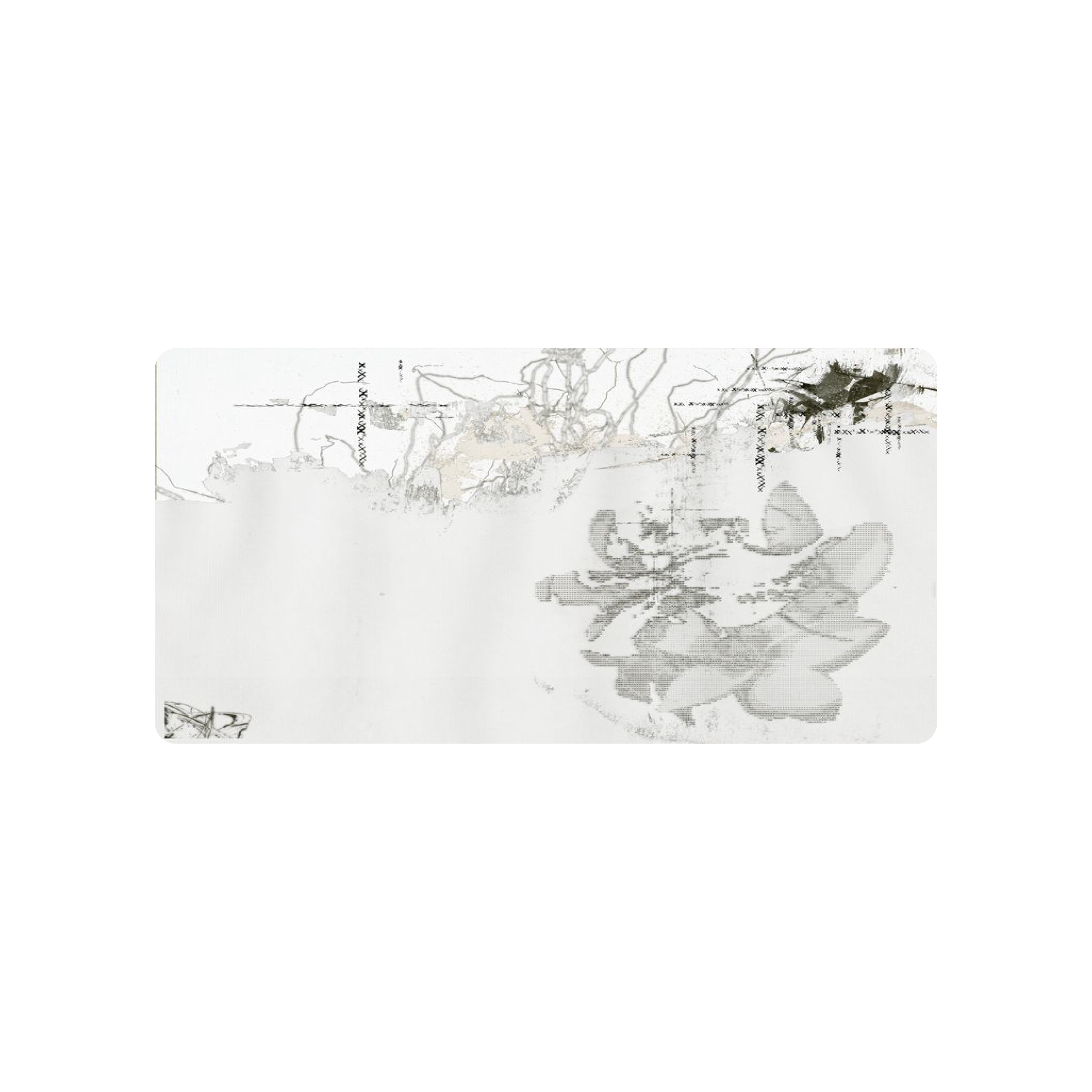 Mousepad whitesigilism 70x35 Classic | Custom